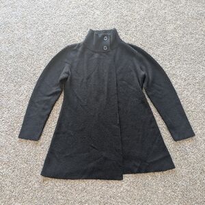 Vintage 100% Baby Alpaca Sweater Size Large Black